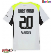 Camiseta Borussia Dortmund Marcel Sabitzer #20 Visitante Equipación 2025-26 manga corta